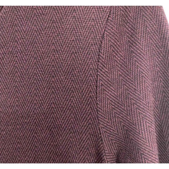 FALL Back to School J.Jill Ponte Knit Herringbone Dress, Size Small Petite - Picture 8 of 8